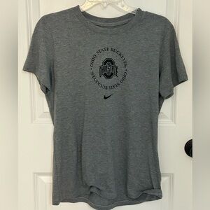 NEW Ohio State Buckeyes Women's T-Shirt Size Medium Gray - NWT - $35 Retail
